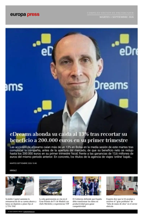 Cover of Europa Press - Compiled Edition