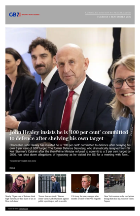 Cover of GB News UK