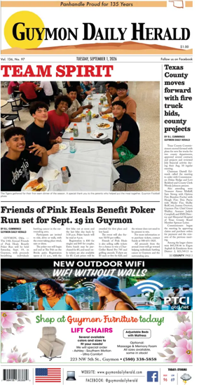 Cover of Guymon Daily Herald