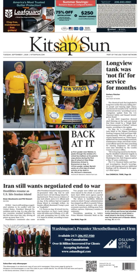 Cover of Kitsap Sun