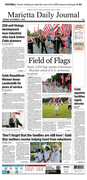 Cover of Marietta Daily Journal