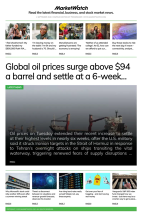 Cover of Market Watch