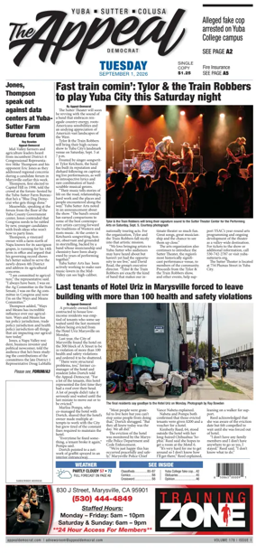 Cover of Marysville Appeal-Democrat