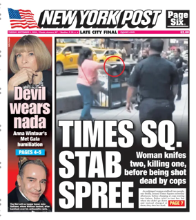 Cover of New York Post