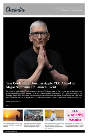Cover of OneIndia