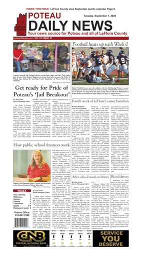 Cover of Poteau Daily News