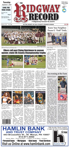 Cover of Ridgway Record