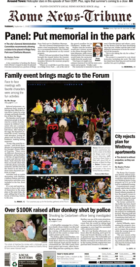 Cover of Rome News-Tribune