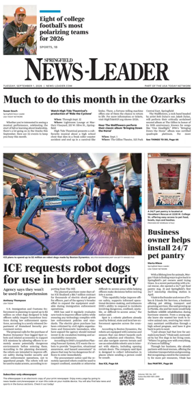 Cover of Springfield News-Leader