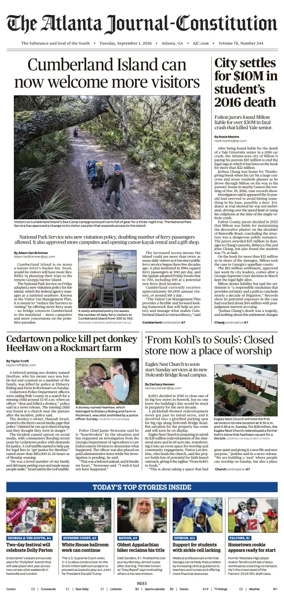 Cover of The Atlanta Journal-Constitution