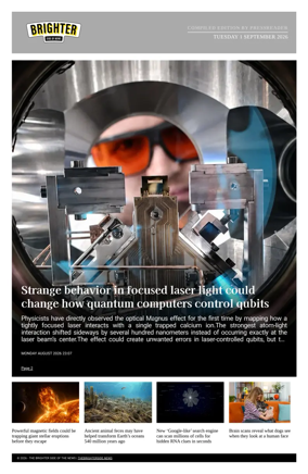 Cover of The Brighter Side of News