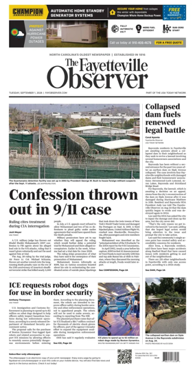 Cover of The Fayetteville Observer