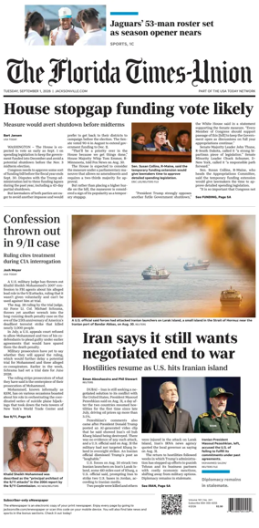 Cover of The Florida Times-Union
