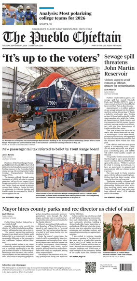 Cover of The Pueblo Chieftain
