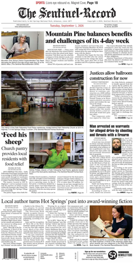 Cover of The Sentinel-Record