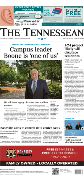 Cover of The Tennessean
