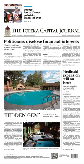 Cover of The Topeka Capital-Journal