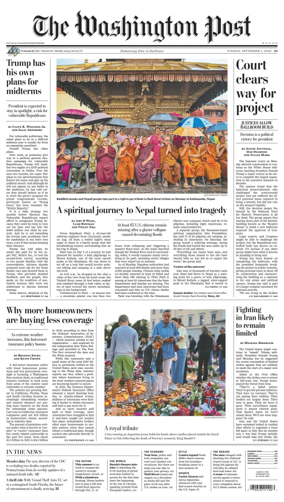 Cover of The Washington Post