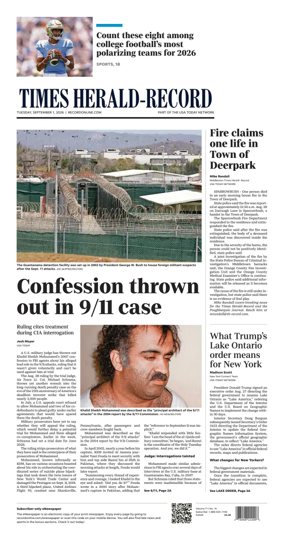 Cover of Times Herald-Record