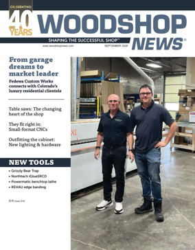 Cover of Woodshop News