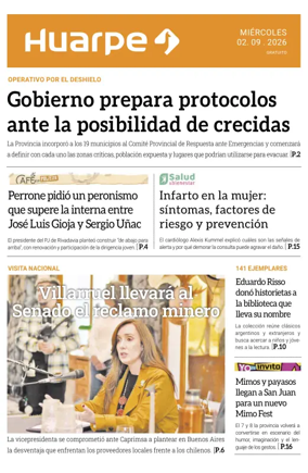 Cover of Diario Huarpe