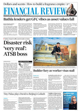Cover of The Australian Financial Review