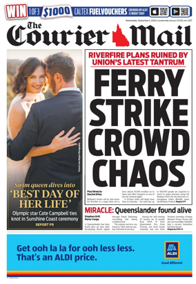 Cover of The Courier-Mail