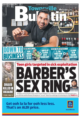 Cover of Townsville Bulletin