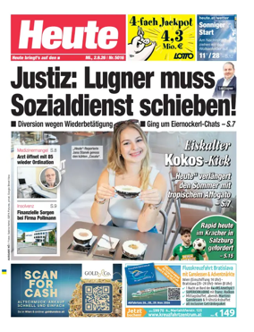 Cover of Heute - Niederosterreich Ausgabe
