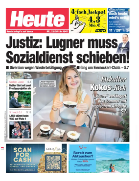 Cover of Heute - Oberosterreich Ausgabe