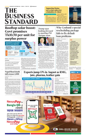 Cover of The Business Standard