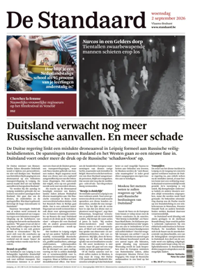 Cover of De Standaard