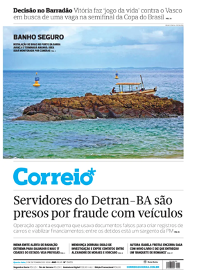 Cover of Correio da Bahia
