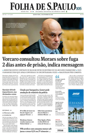 Cover of Folha de S.Paulo