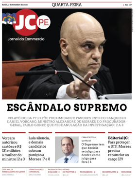 Cover of Jornal do Commercio