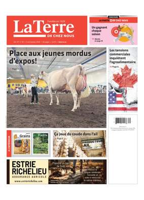 Cover of La Terre de chez nous