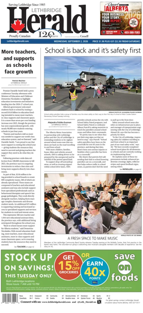 Cover of Lethbridge Herald