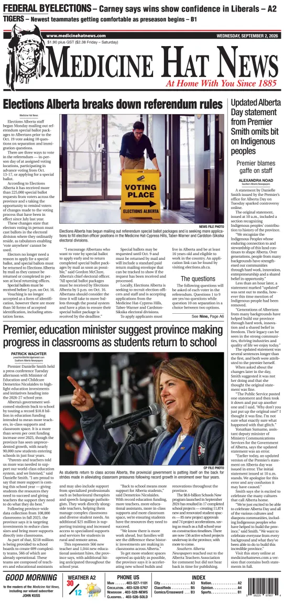 Cover of Medicine Hat News