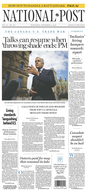 Cover of National Post - (Latest Edition)