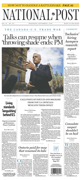 Cover of National Post - (National Edition)