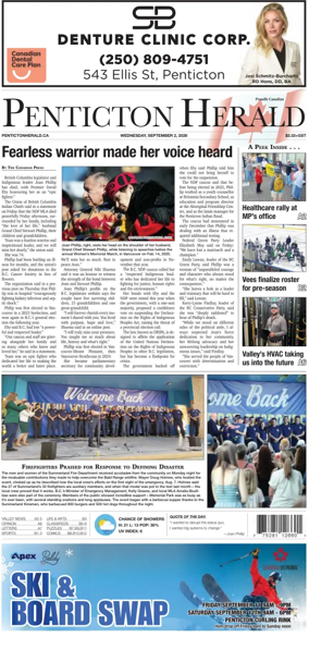 Cover of Penticton Herald