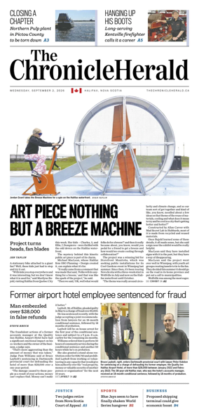 Cover of The Chronicle Herald (Provincial)
