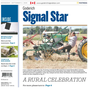 Cover of The Goderich Signal-Star
