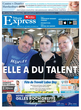 Cover of Tribune Express