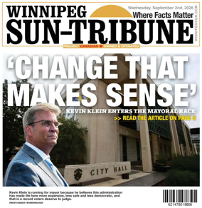 Cover of Winnipeg Sun