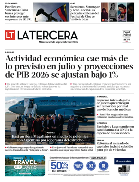 Cover of La Tercera