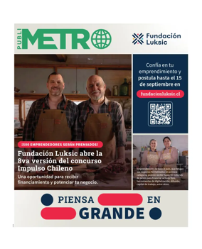 Cover of Publimetro Chile