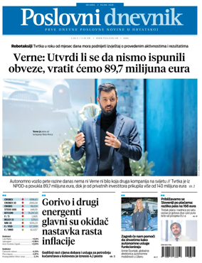 Cover of Poslovni Dnevnik