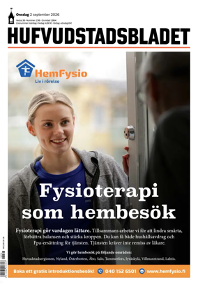 Cover of Hufvudstadsbladet