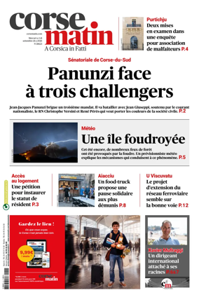 Cover of Corse Matin